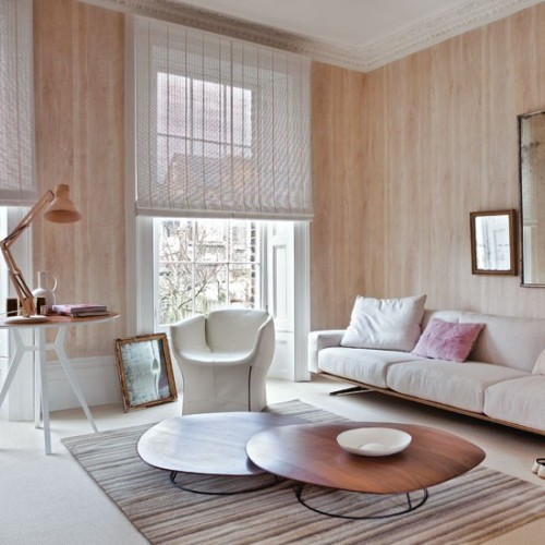 Деревянные обои – роскошь в интерьере