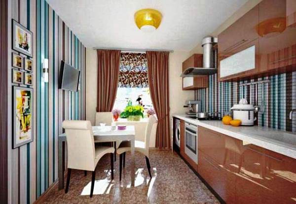 Какие бумажные обои выбрать для кухни