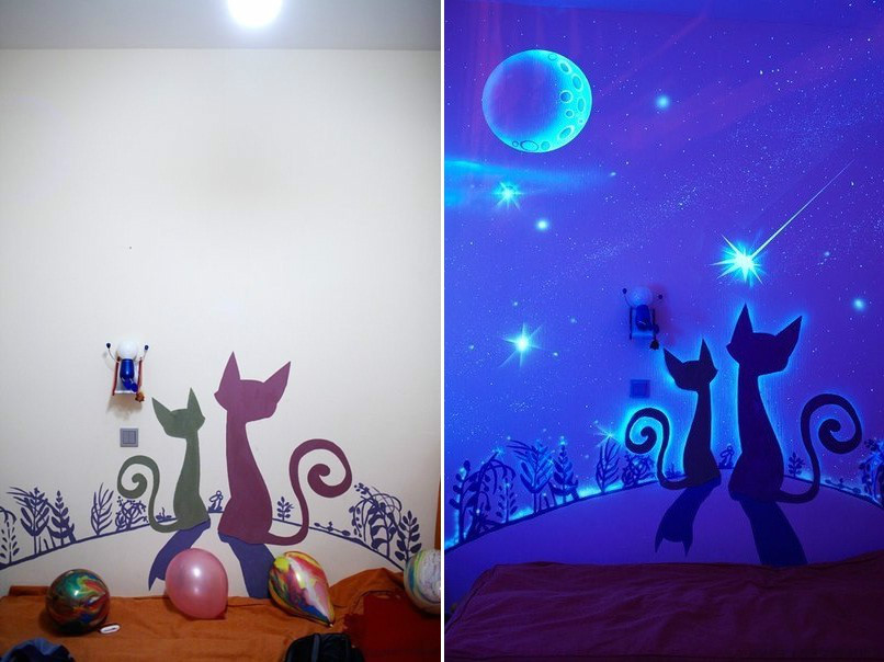 Светящиеся обои Светящиеся обои